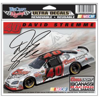 NASCAR Decals David Stremme 40 Coors Ultra Decal