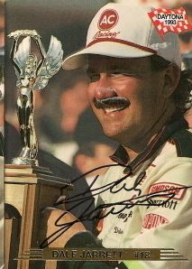Dale Jarrett Autographed 1993 Action Packed Daytona Crd