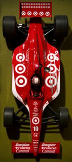 Dan Wheldon Signed SILVER 1 18 Greenlight Diecast Indy 500 Target 2008