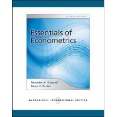 Essentials of Econometrics by Damodar N Gujarati 4ed 0073375845