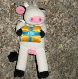  Barnyard Dance Mini Plush Cow 6 Present Stuffed Animal Character