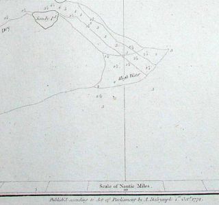 1774 Dalrymple Chart Hai Phong Gulf of Tonkin Vietnam