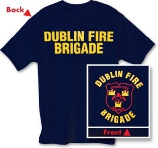 Irish Dublin Fire Brigade Ireland SS Tee Tshirt 4XL New