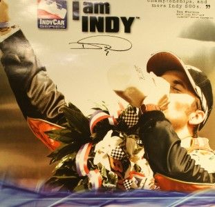 2006 Dan Wheldon I Am Indy Milk Poster Indianapolis 500