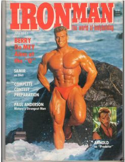 Ironman Bodybuilding Muscle Fitness Magazine Berry de Mey 7 87