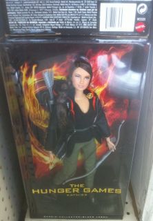 The Hunger Games Katniss Barbie Doll Collectors Black Label Licensed
