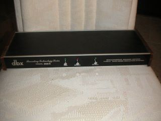 DBX 224 Simultaneous Encode Decode Type II Tape Noise Reduction System