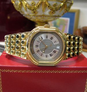 Mens Daniel Roth Le Sentier 18K Yellow Gold Automatic Watch