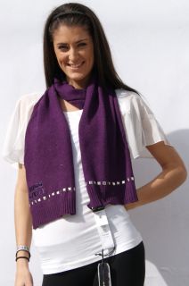 miss sixty purple studded scarf deanna description how do they fit