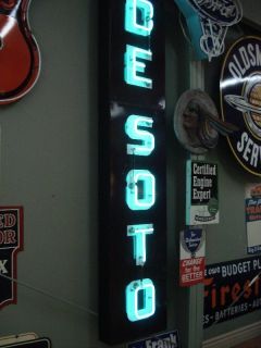 De Soto Neon Sign