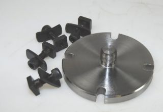 soba rotary table with unimat threaded chuck adaptor