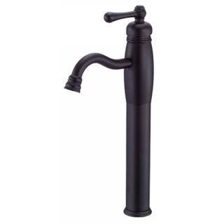 Danze D225057BS Single Handle Vessel Lavatory Faucet Satin Black