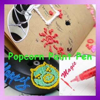  Magic DIY Popcorn Paint Pen Puffy Decorate Stationery Embellish