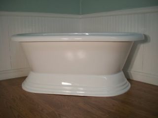 703 acrylic pedestal bathtub
