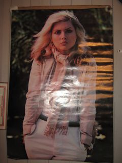 Blondie Debbie Harry 1979 Scotland Poster