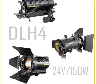 Dedolight DLH4 150W Light Head DT24 1 Power Supply 220V
