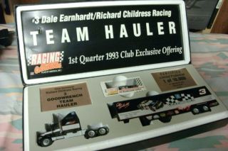  RCCA Dale Earnhardt Car Hauler Plus Car