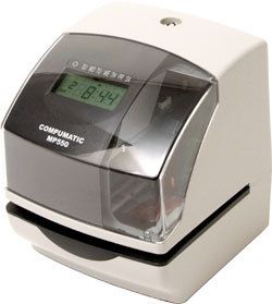  Compumatic MP550 Heavy Duty Date Stamp Validation Time Clock