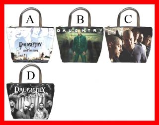 Daughtry Rock Band Hot Bucket Bag Handbag Purse Pick 1