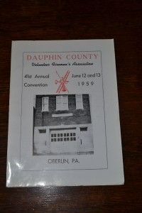 dauphin county firemans convention book oberlin 1959