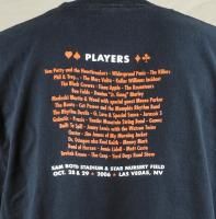 Vegoose 2006 Las Vegas NV Tom Petty Black Crowes Killers Roots T Shirt