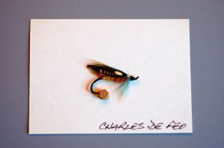Gordon Featherwing Salmon Fly, size #3, tied by Charles DeFeo
