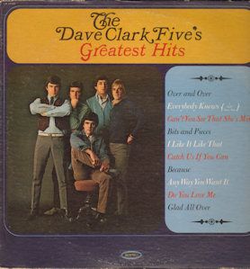 of the lp greatest hits by the dave clark five beat garage as released