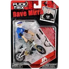 Flick Trix Dave Mirra Action Figure with Bike Mirraco Bike Company NIP