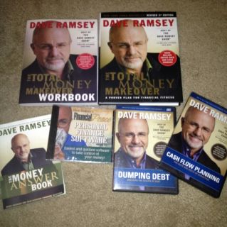 NEW Dave Ramsey Total Money Makeover Kit Incl Book, Software,Workbk