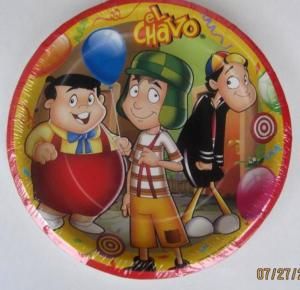 El Chavo Del 8 Party Supplies 18 Plates Cake Birthday Dessert Fiesta