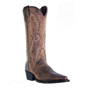 Dan Post Genuine Leather Womens Boots Santa Rosa Bay Apache DP3464