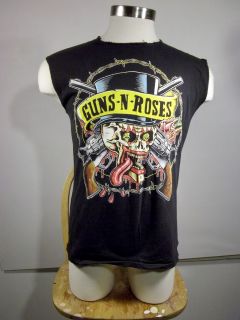 VTG 1990 Guns N Roses Tattoo Skull Brockum Tour Concert Music T Shirt