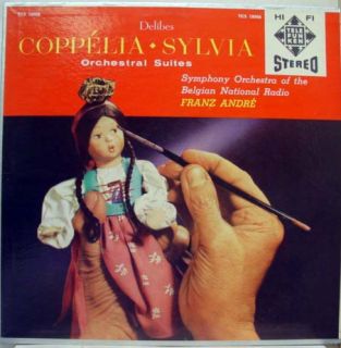 ANDRE delibes coppelia & sylvia LP Mint  TCS 18006 Vinyl Record