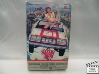 Safari 3000 Large Case VHS David Carradine Channing