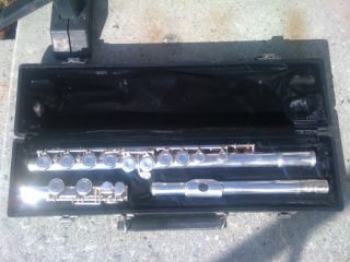 Deford Elkhart Silver Plated Flute