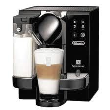 DeLonghi Nespresso Lattissima Espresso Machine EN670 Black with Milk