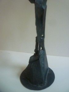 Richard Hunt African American Artist Signed Abstract Bronze Sculpture