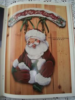 Christmas Tole Painting Book Blessings By Chris Thornton 1992