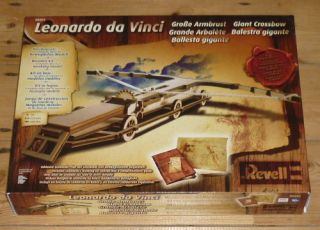 Revell Wooden Kit Giant Crossbow Leonardo Da Vinci Range