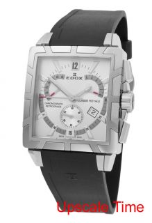 Edox Classe Royale Chronograph Retrograde Mens Luxury Watch 01504 3
