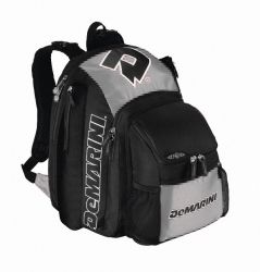 New DeMarini Voodoo Bat Pack Backpack Bat Bag WTA9401 Black Silver
