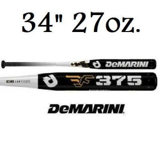 DeMarini Doublewall Bats F375 ASA DXF75 34 27 Slow Pitch Softball 2012