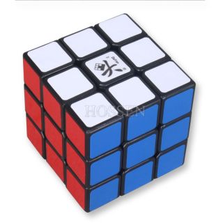 Dayan Guhong II 2 Plus V2 3x3 Black Speed Cube Puzzle Stickerless