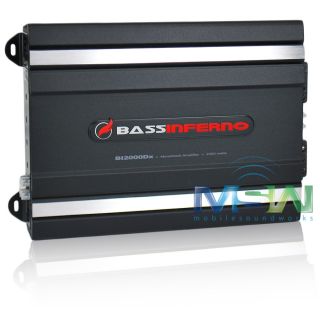Bass Inferno® by DB Drive BI2000DX 2000W Monoblock Car Amplifier Amp