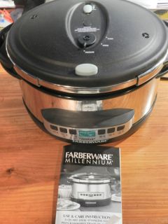 Farberware Millennium 8QT Oval Pressure Cooker Stainless