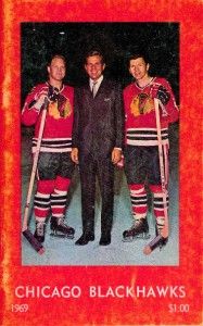 1969 Chicago Blackhawks Media Guide Bobby Hull, Denis DeJordy