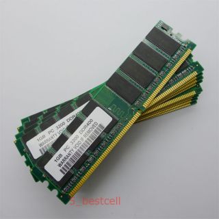 High Density Lots of 10x 1GB PC3200 400MHz DDR 400 184pin Desktop RAM