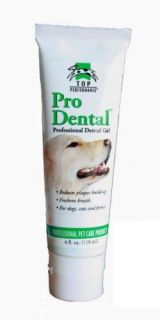 Dog Cat Dental Gel Toothpaste Oral Care Mint Flavor 4 oz No Rinsing
