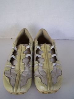 Diesel Darva Yellow Leather Sneakers 7 5 Trainer