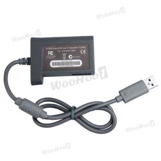 USB Hard Drive HDD Data Transfer Cable Kit for Xbox 360